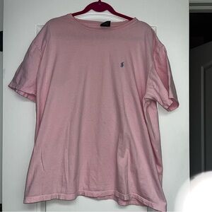 EUC Polo by Ralph Lauren Men's Pink T-Shirt, light pink crewneck tshirt